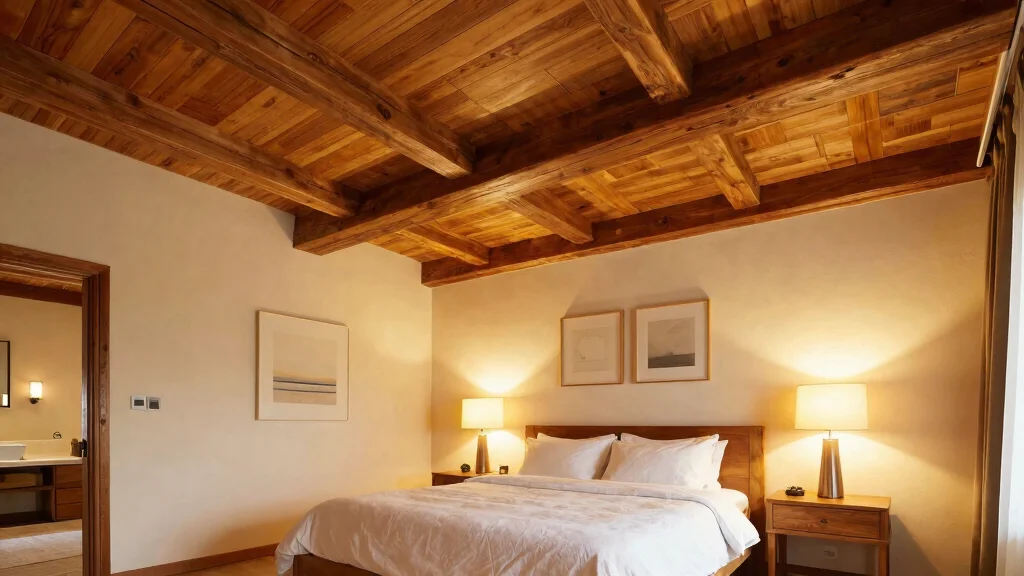 16 Wooden Ceiling Design Bedroom Ideas: Warm Luxe Finish