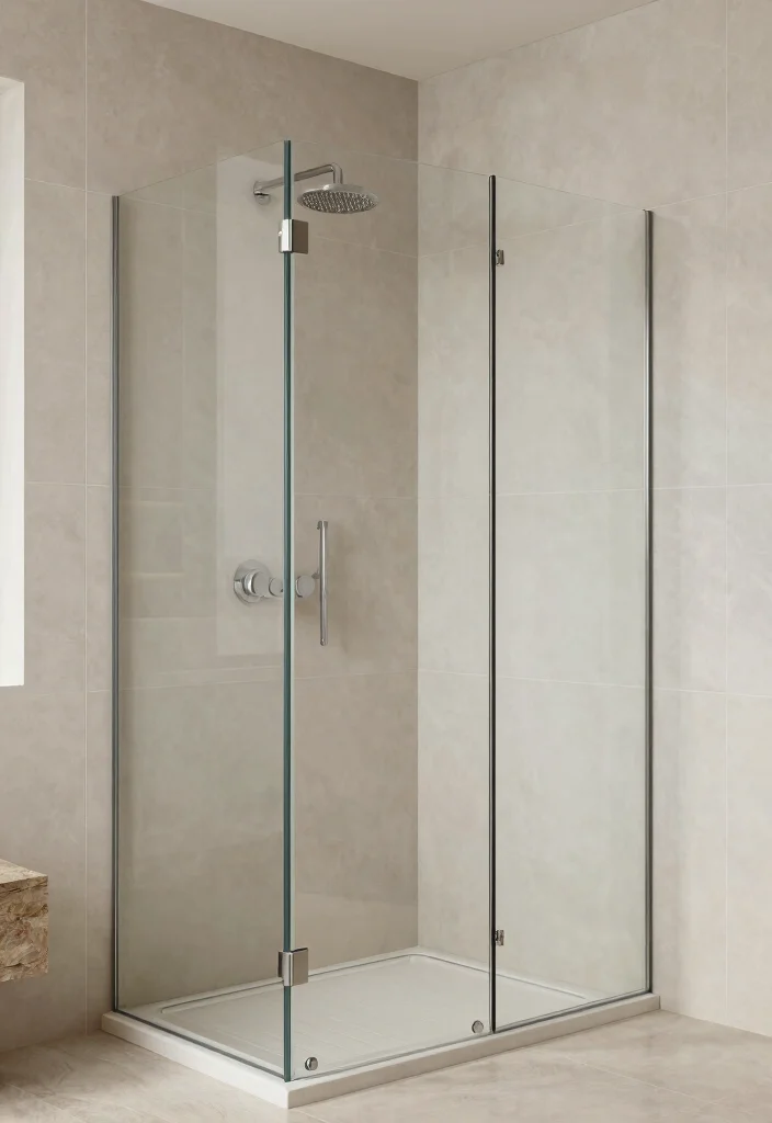 17 Asian Bathroom Ideas With Peaceful Minimal Aesthetic - 11. Simple Shower Designs 1