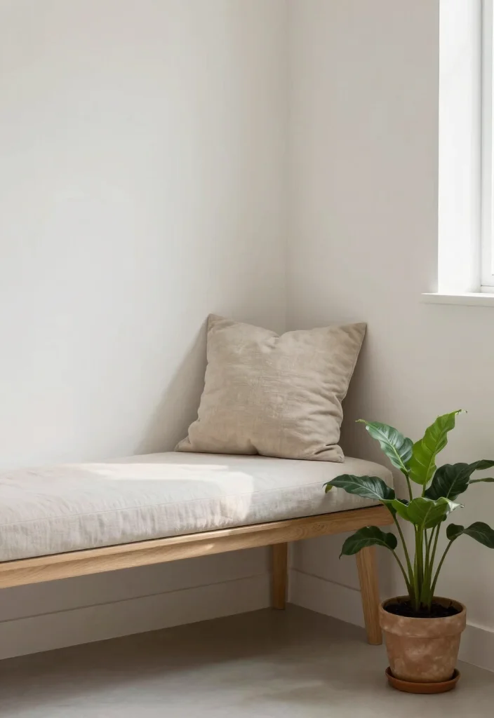 17 Asian Bathroom Ideas With Peaceful Minimal Aesthetic - 14. Small Seating Areas 1