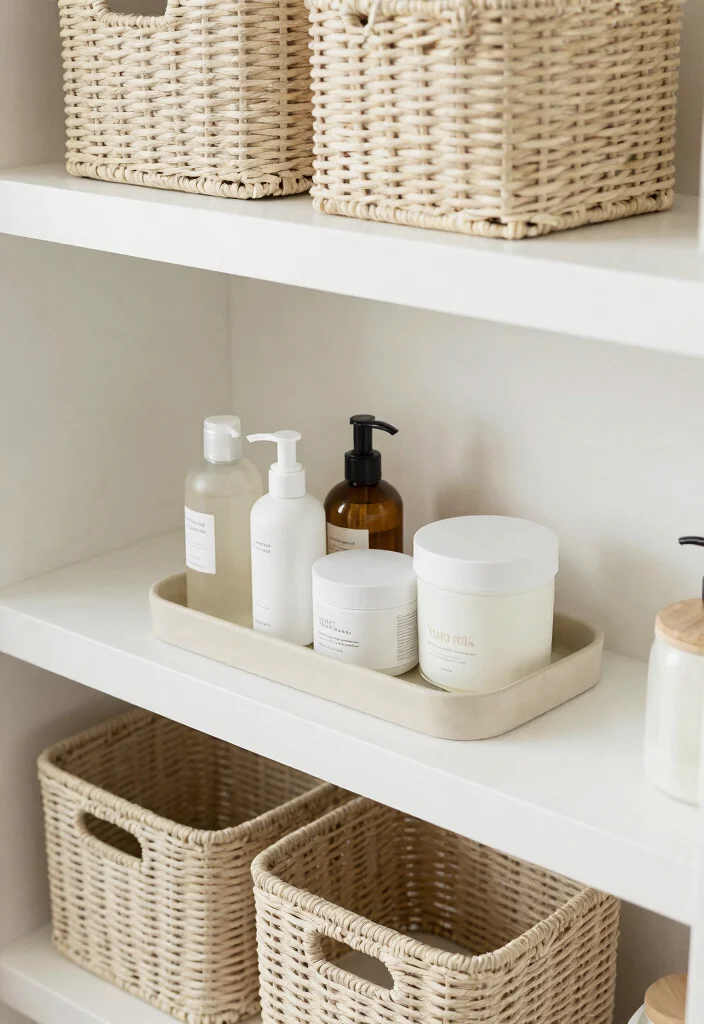 17 Asian Bathroom Ideas With Peaceful Minimal Aesthetic - 15. Functional Decor 1