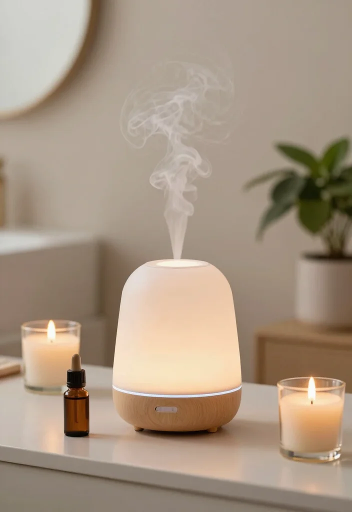 17 Asian Bathroom Ideas With Peaceful Minimal Aesthetic - 17. Tranquil Scents 1