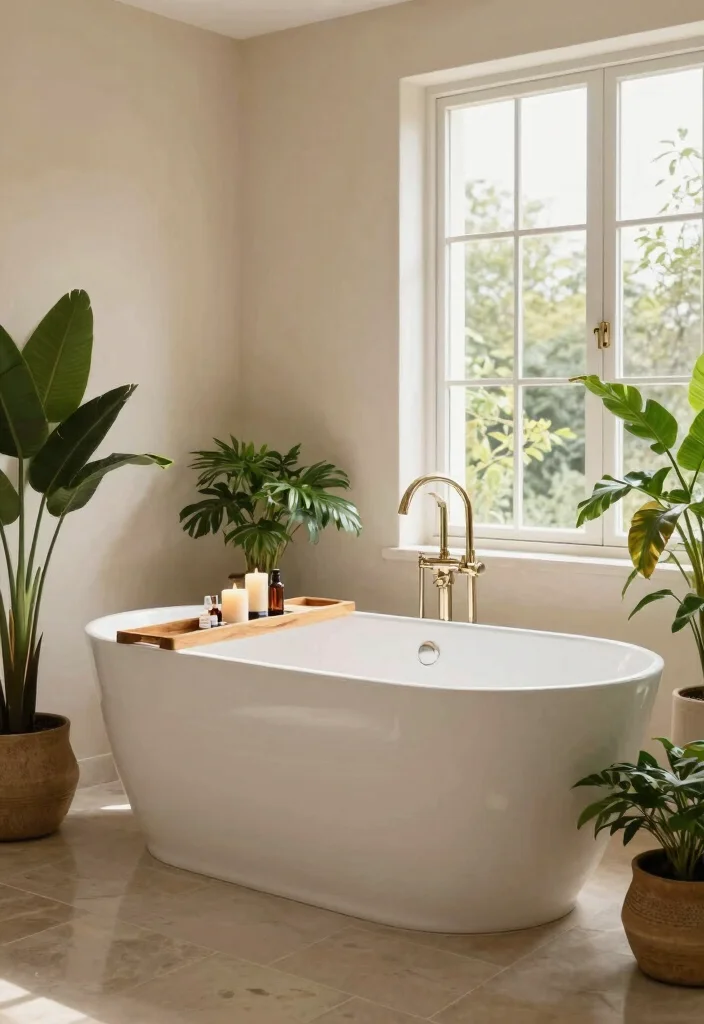 17 Asian Bathroom Ideas With Peaceful Minimal Aesthetic - 5. Bathtub Retreats 1