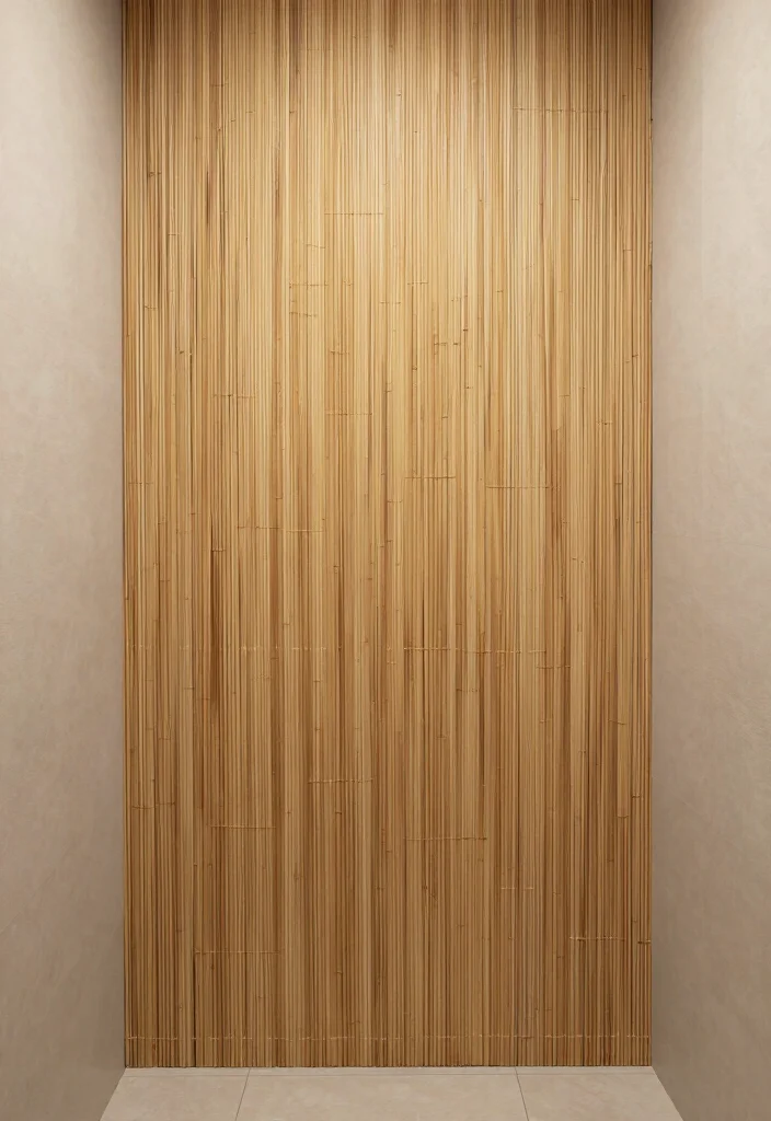 17 Asian Bathroom Ideas With Peaceful Minimal Aesthetic - 7. Textured Walls 1