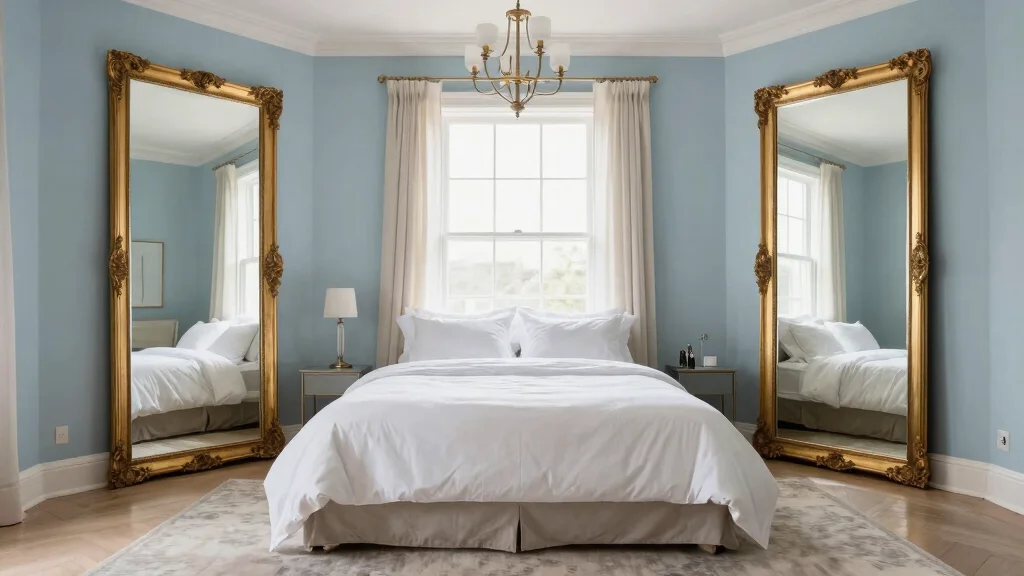 17 Bedroom With Mirrors on Each Side of Bed Ideas Symmetry