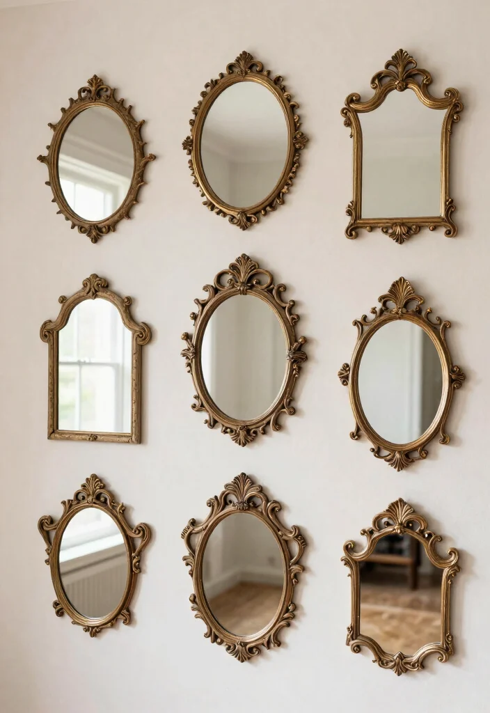 17 Goblin Core Bedroom Ideas: Whimsical Nature Inspired Style - 12. Enchanted Mirrors 1