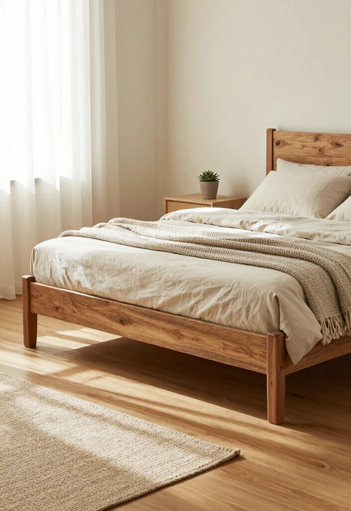 17 Modern Western Bedroom Ideas: Rustic Meets Contemporary - 1. Warm Wood and Neutral Tones 1