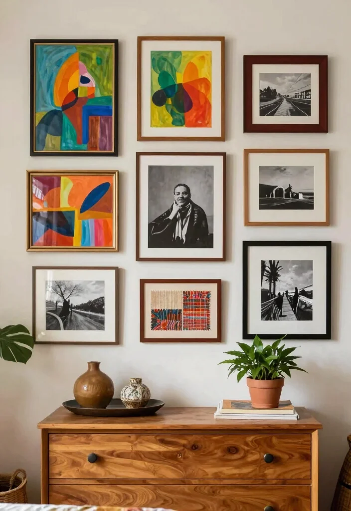 17 Unique Room Decor Bedroom Ideas That Stand Out in Style - 2. Statement Wall Art 1