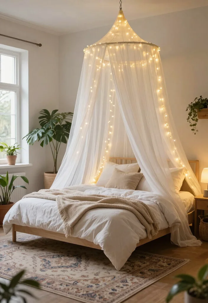 17 Unique Room Decor Bedroom Ideas That Stand Out in Style - 3. Dreamy Canopy Beds 1