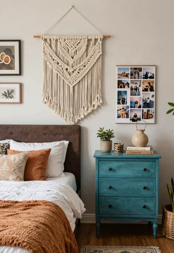 17 Unique Room Decor Bedroom Ideas That Stand Out in Style - 8. Personal Touches with DIY Decor 1