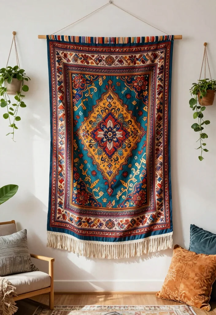 17 Wall Decor Bedroom Teenagers Ideas Expressive and Trendy - 5. Fabric Wall Hangings 1