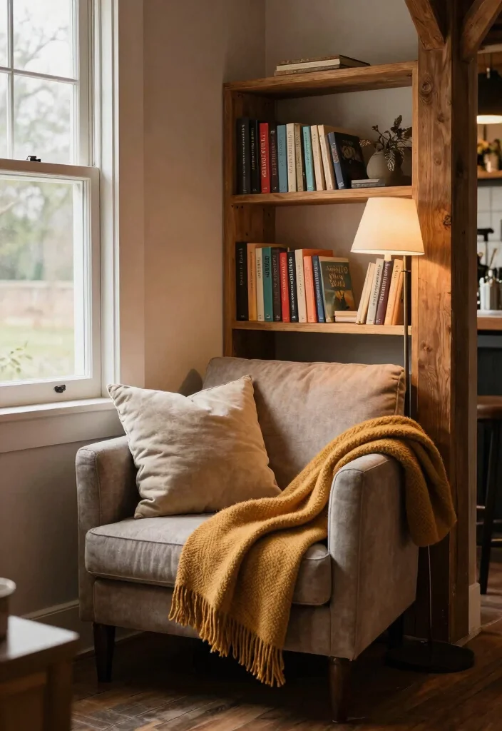 18 Barndominium Ideas: 5 Bedroom Layouts Spacious and Modern - 15. Cozy Reading Nooks 1