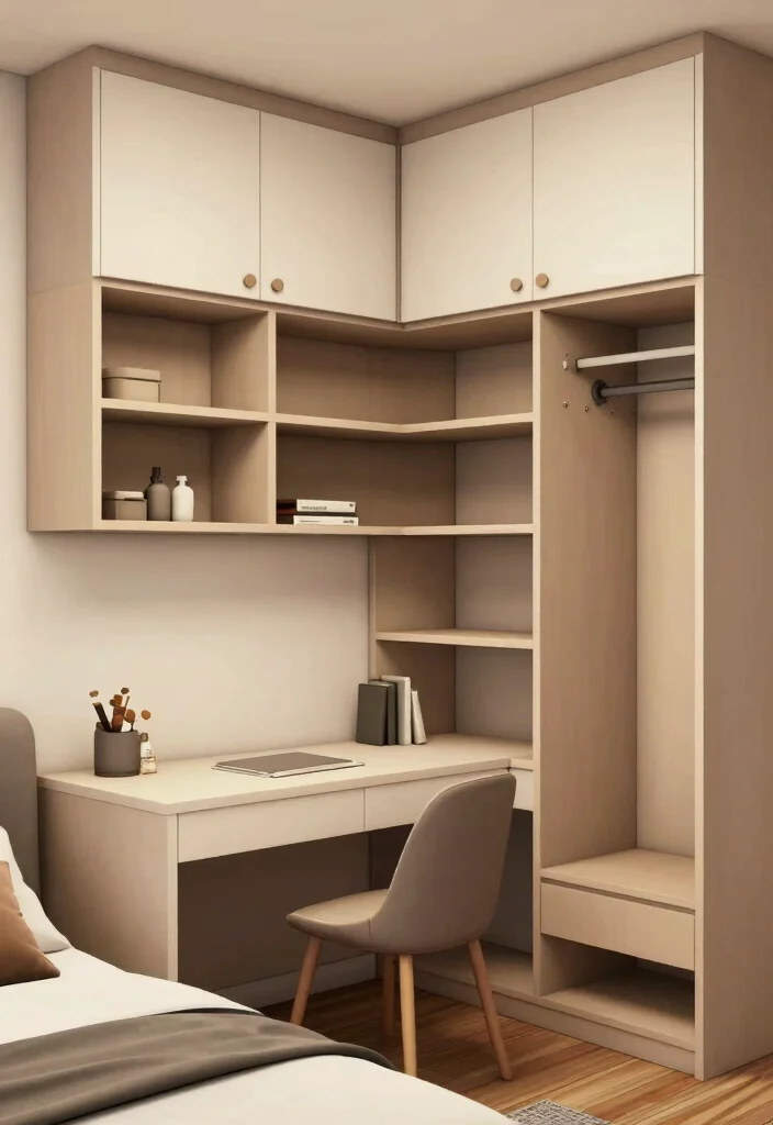 18 Bloxburg Bedroom Ideas: Master Bed Luxury Game Style - 16. Custom Built-ins 1