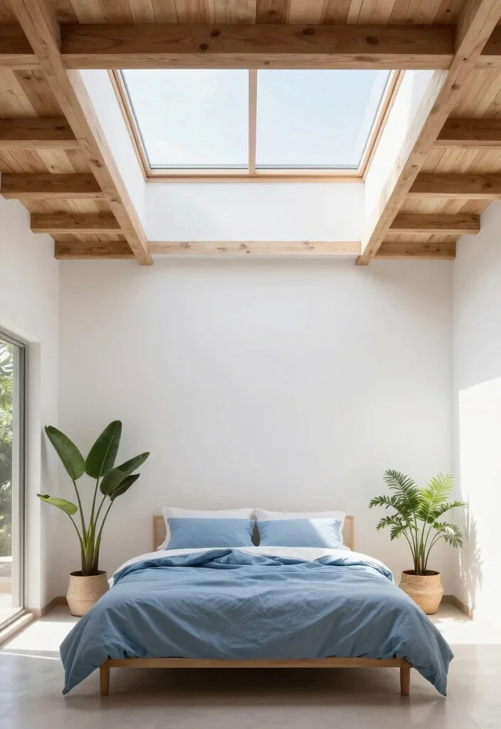 18 Ceiling Roof Design for Bedroom Ideas: Architectural Focus - 13. Skylights and Open Ceilings 1