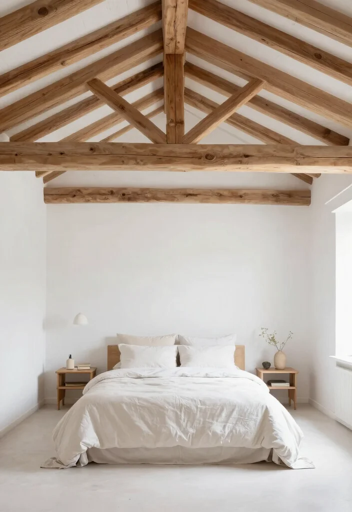 18 Ceiling Roof Design for Bedroom Ideas: Architectural Focus - 18. Open Beam Ceilings 1