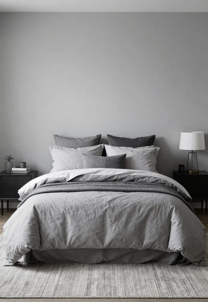 18 Main Bedroom Ideas Modern Clean Lines and Comfort - 13. Monochromatic Color Schemes 1