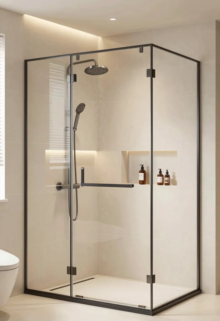 18 Trendy Modern Bathroom Ideas You Should Save - 12. Stylish Shower Designs 1