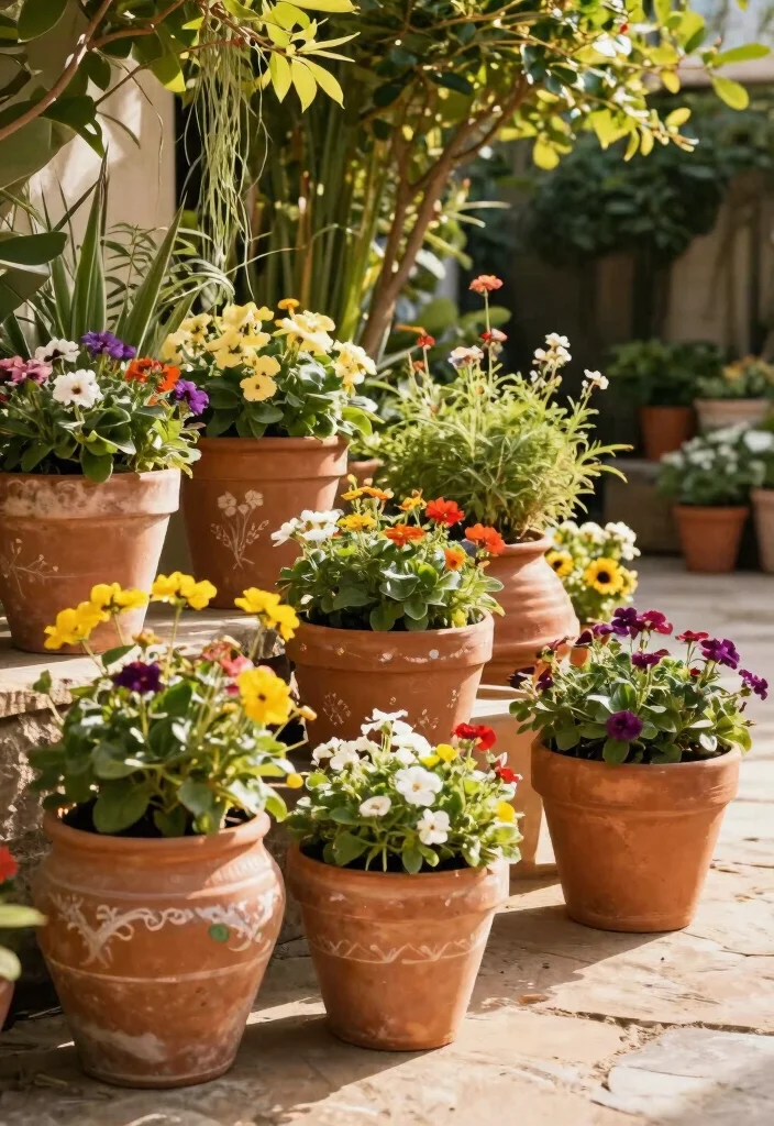 12 Big Outdoor Pots for Plants Ideas That Don't Crack - 2. Terracotta Planters 1
