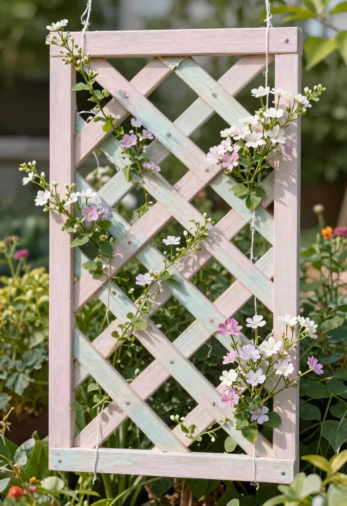12 Cheap Trellis Ideas That Look Expensive and Support Heavy Vines - 6. String and Nail Trellis 1