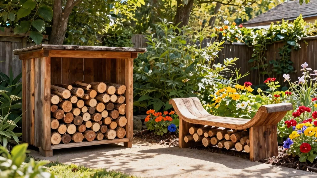 12 Outdoor Firewood Storage Ideas That Keep Wood Dry Year-Round