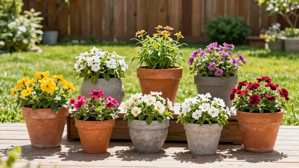 12 Outdoor Flower Pot Ideas That Don't Tip Over in Wind