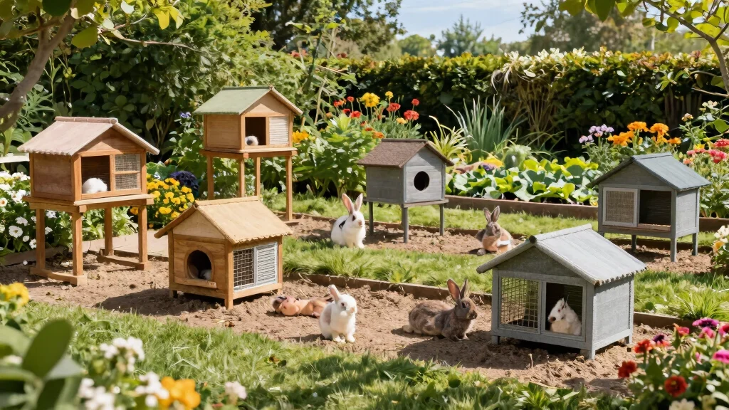 12 Outdoor Rabbit Cage Ideas That Protect From Weather and Predators