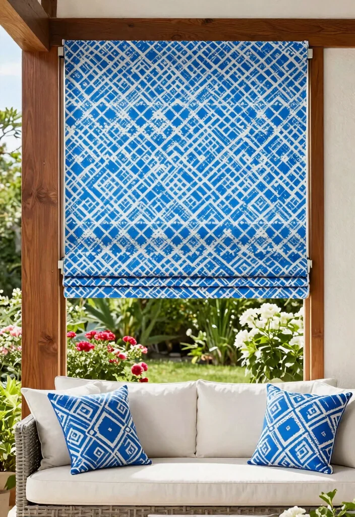12 Patio Door Blinds Ideas That Block Heat Without Drilling - 11. Customizable Blinds for Personal Style 1