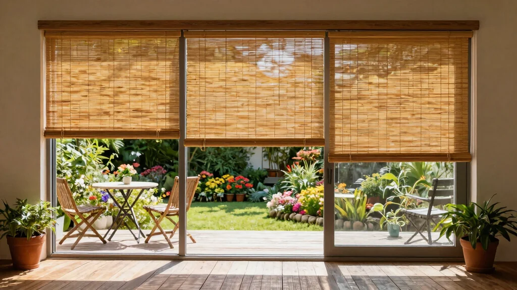 12 Patio Door Blinds Ideas That Block Heat Without Drilling