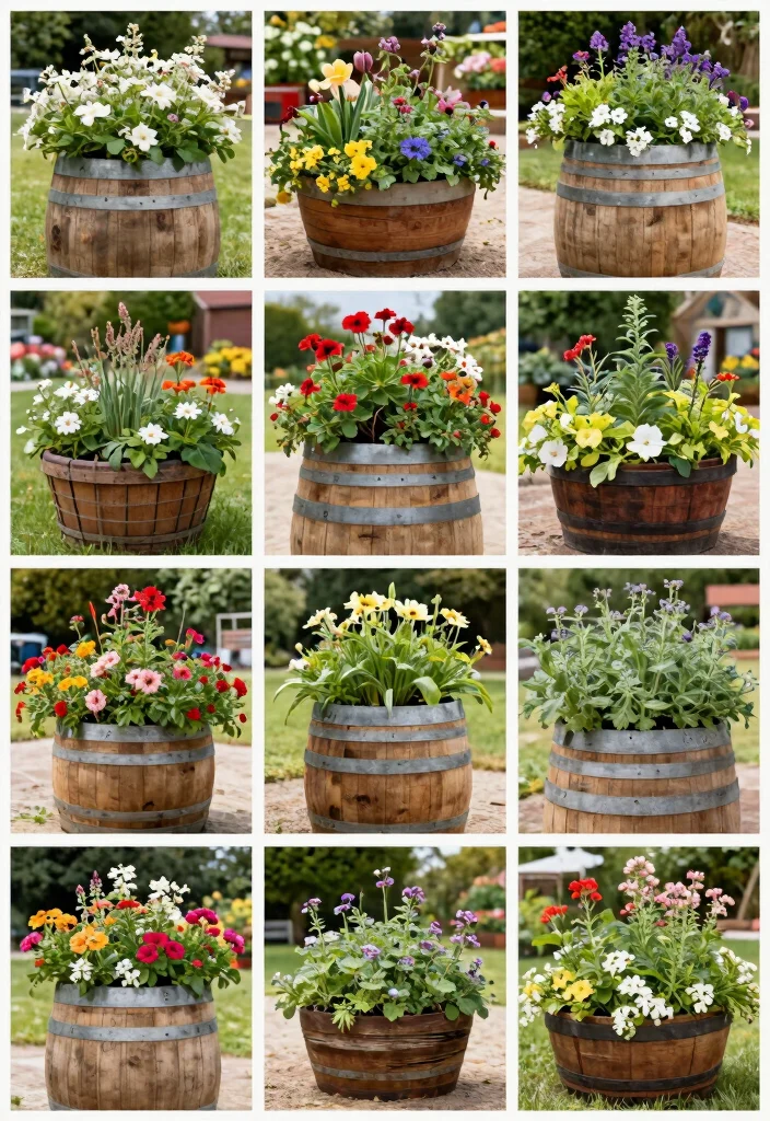 12 Wine Barrel Planter Ideas That Drain Without Root Rot - Conclusion 1