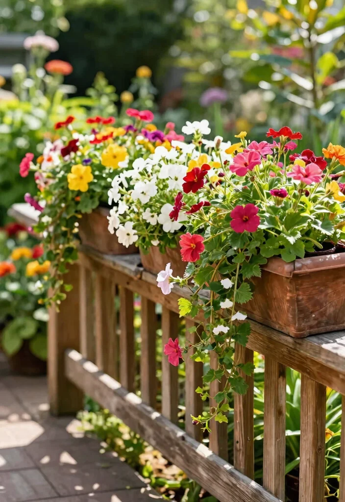 14 Easy Planter Boxes Ideas You Can Build in One Weekend - 14. Garden Rail Planters 1