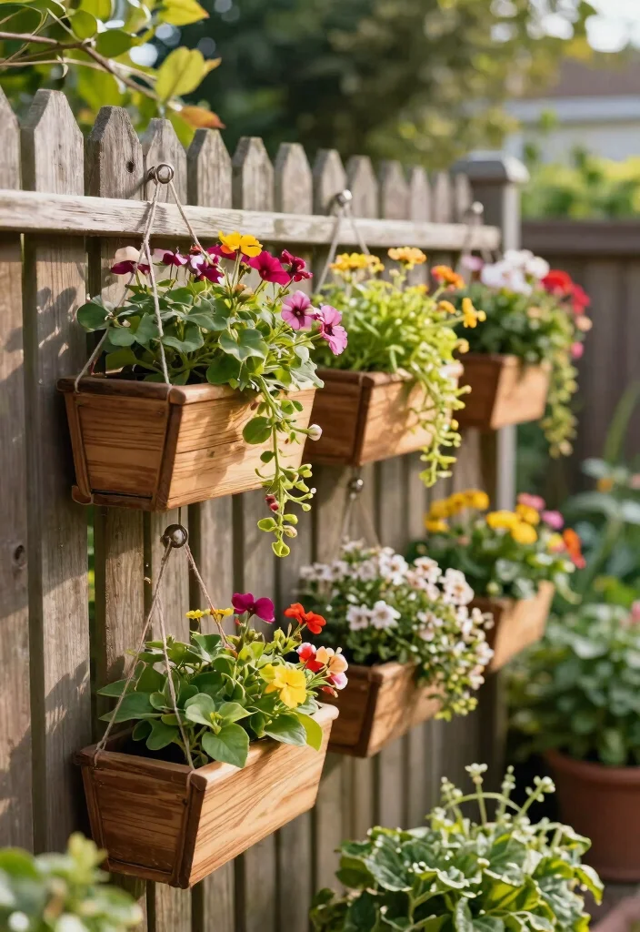14 Easy Planter Boxes Ideas You Can Build in One Weekend - 4. Hanging Planter Boxes 1