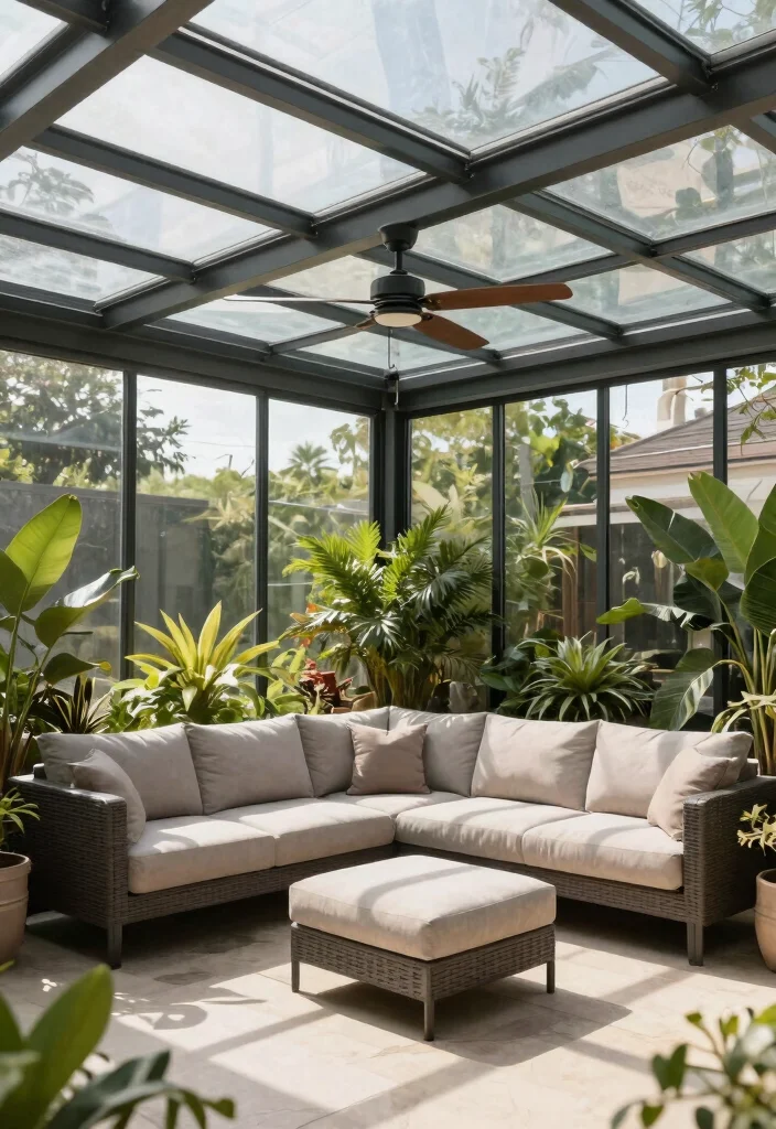 14 Glass Roof Pergola Ideas That Don't Turn Into an Oven in Summer - 3. Pergola Ventilation Tips 1