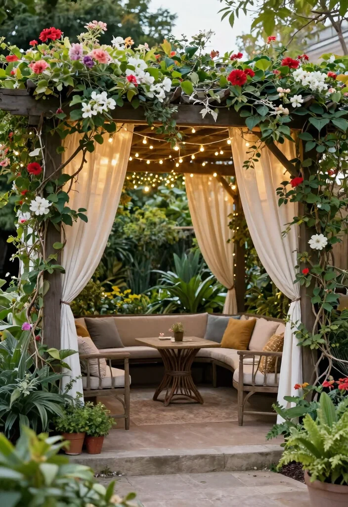 14 Patio Privacy Screen Ideas That Block Neighbors Fast - 6. Outdoor Pergolas 1