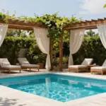 14 Pergola by Pool Ideas That Provide Full Shade All Day