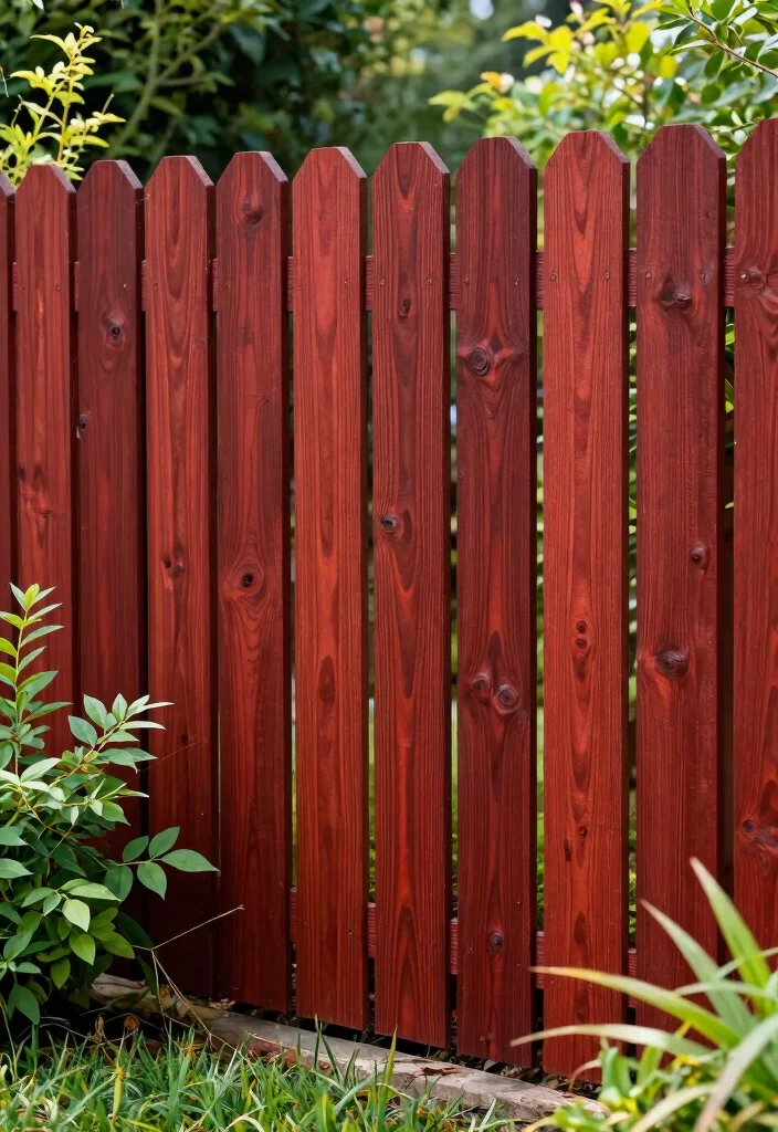 14 Wood Privacy Fence Ideas That Last 10+ Years Without Rotting - 5. Redwood Fences: A Luxurious Choice 1