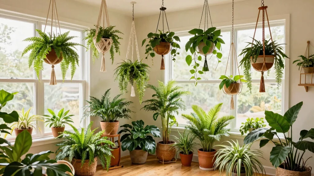 15 Ceiling Plant Hanger Concepts That Hold Multiple Pots Safely