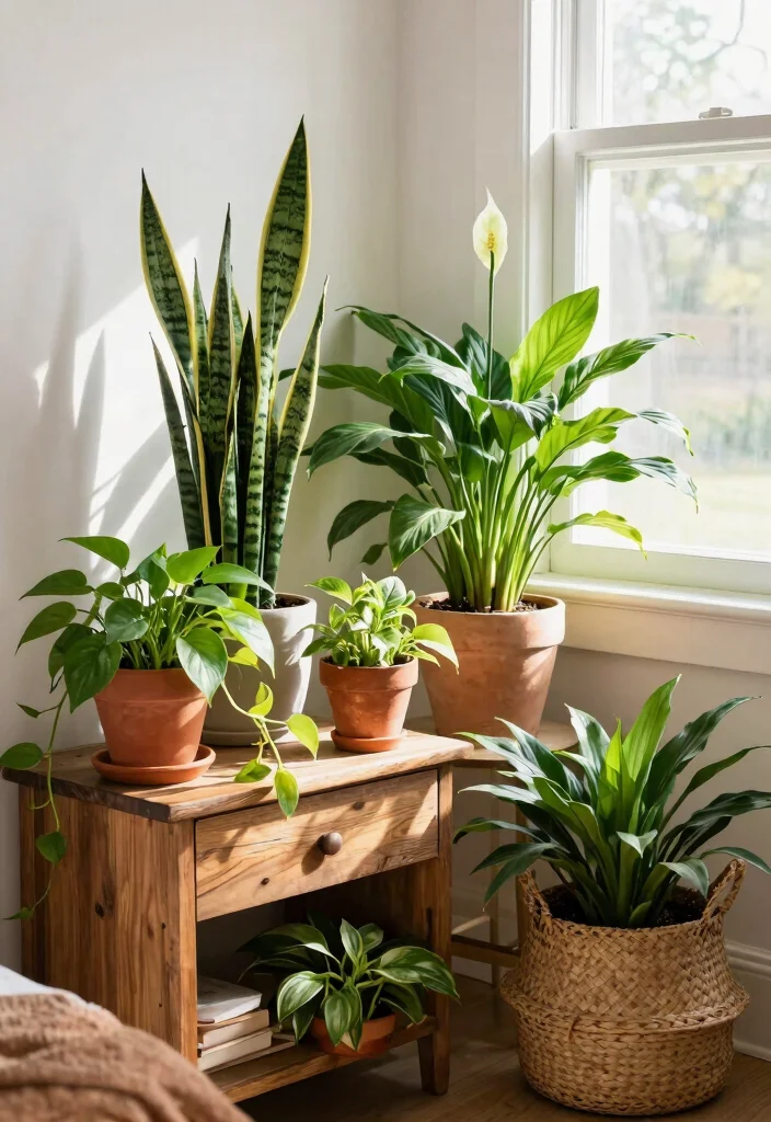 15 Farmhouse Decor Bedroom Ideas on a Budget That Look Cohesive - 3. Incorporate Indoor Plants 1