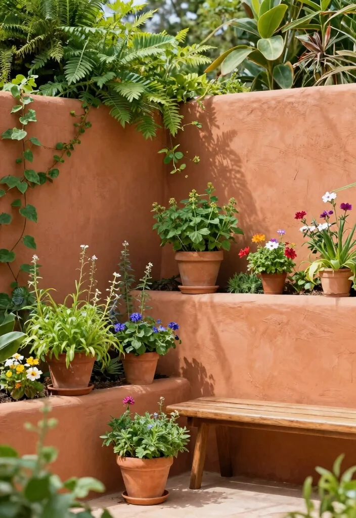 15 Outdoor Wall Paint Ideas That Don't Fade in Direct Sunlight - 1. Earthy Terracotta 1