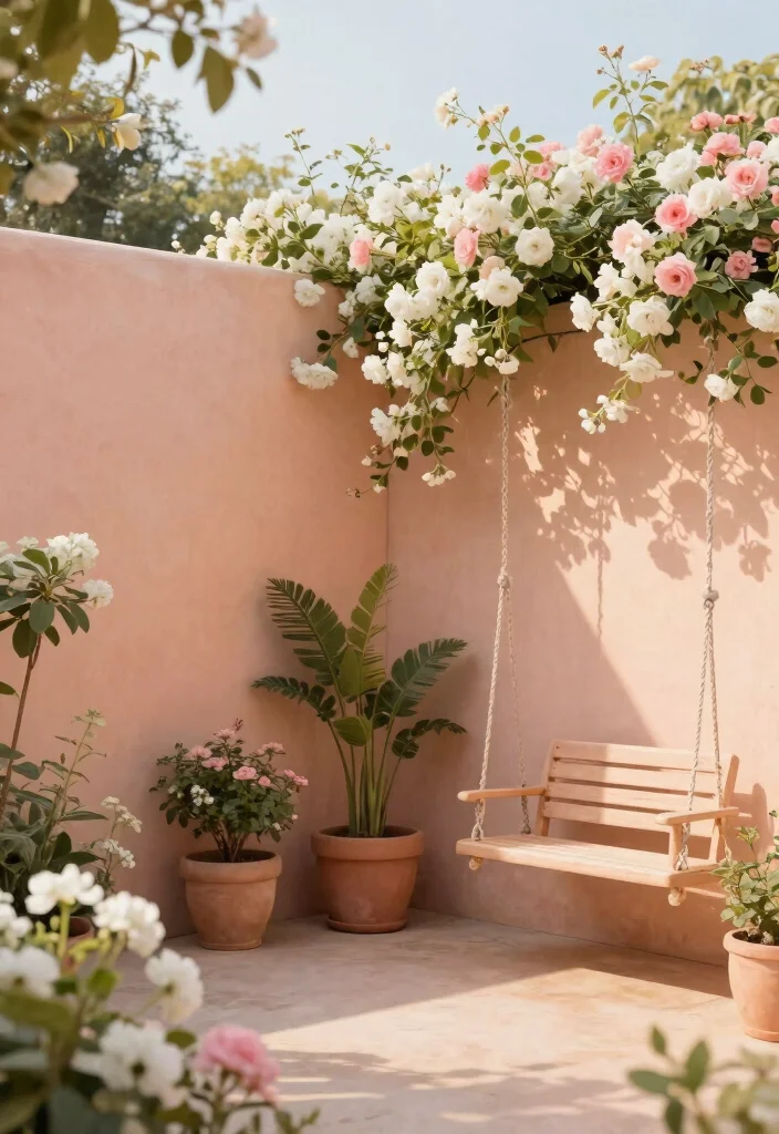 15 Outdoor Wall Paint Ideas That Don't Fade in Direct Sunlight - 12. Gentle Peach 1