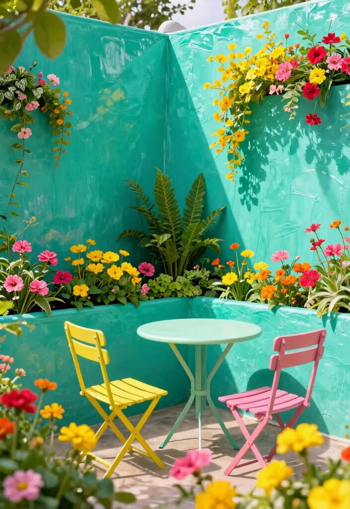 15 Outdoor Wall Paint Ideas That Don't Fade in Direct Sunlight - 13. Bright Teal 1