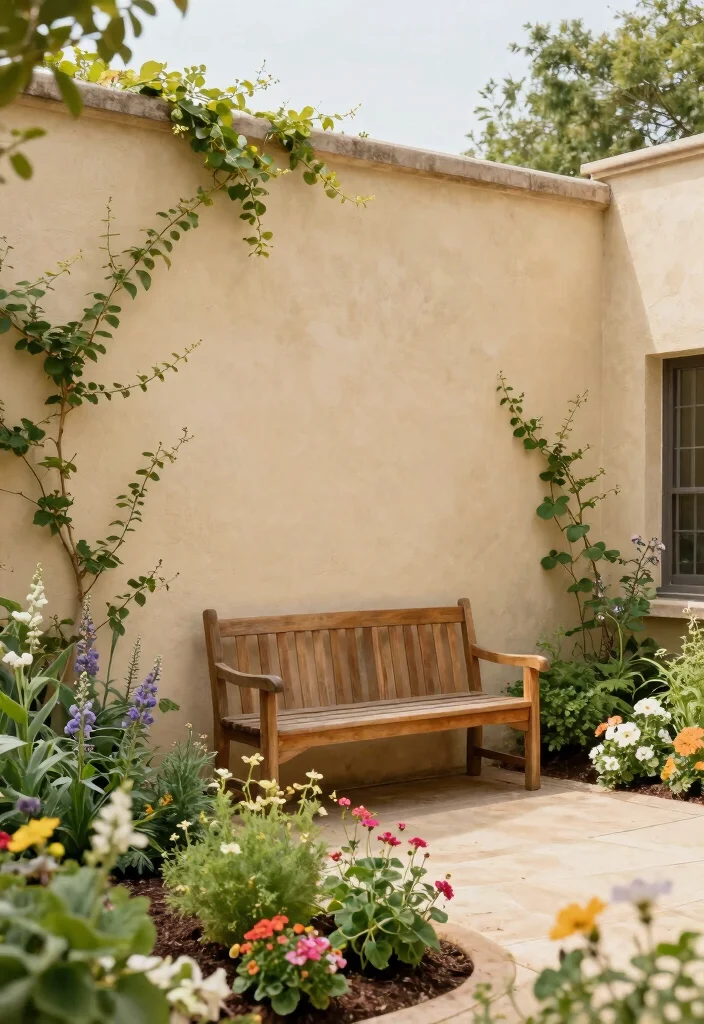 15 Outdoor Wall Paint Ideas That Don't Fade in Direct Sunlight - 14. Warm Beige 1