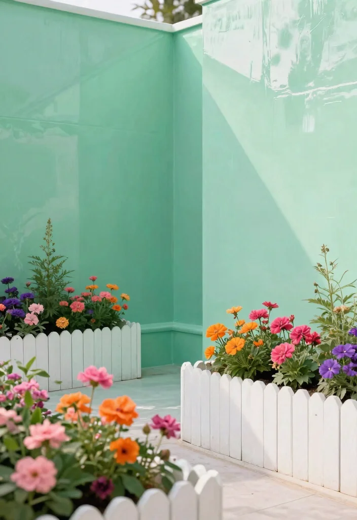 15 Outdoor Wall Paint Ideas That Don't Fade in Direct Sunlight - 2. Calming Seafoam Green 1