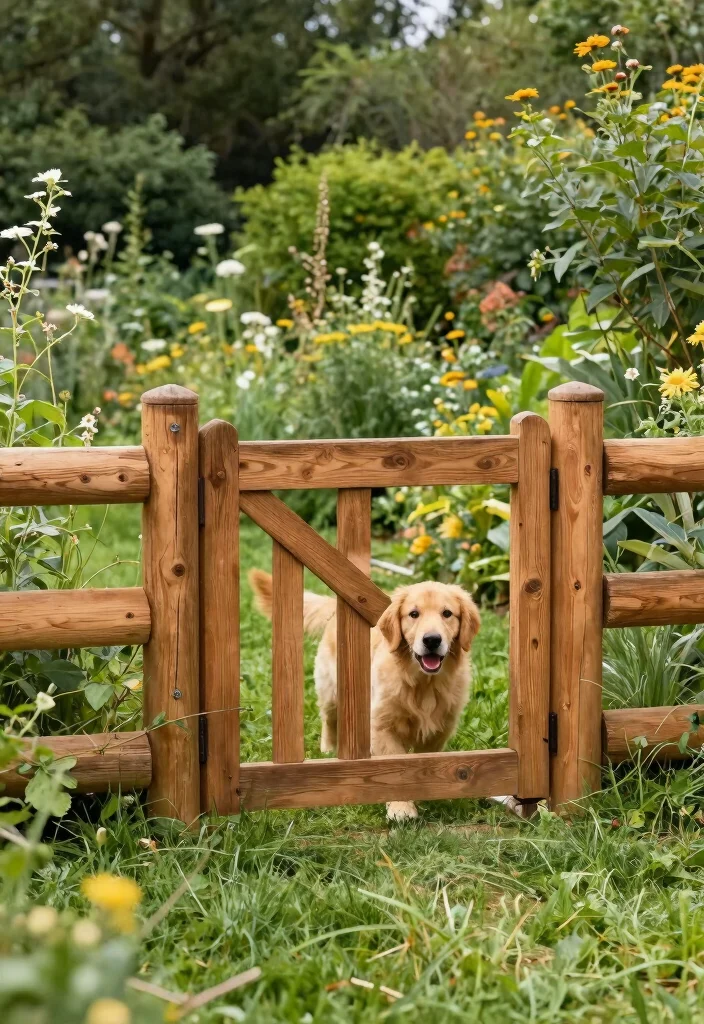 15 Post and Rail Fence Ideas That Keep Pets In Without Blocking Views - 7. Split Rail Design for a Rustic Look 1