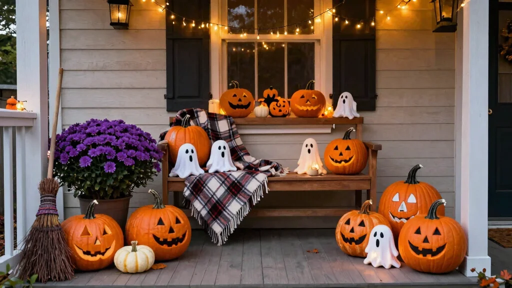 15 Small Porch Halloween Decor Ideas That Make a Big Impact