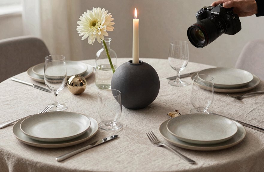 5 Ways to Style Your Dining Table Like a Pro 3 anchored centerpieces create welcome tables