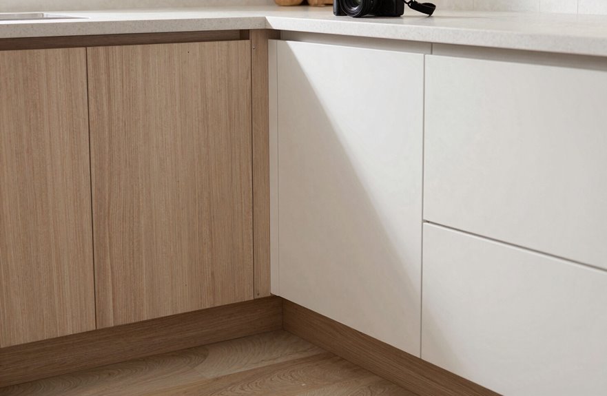 cabinets reach 34 5 inches
