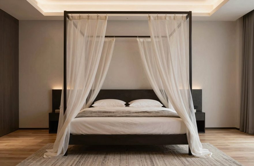 5 Bed Frame Types to Match Your Bedroom Style 5 canopy beds elevate rooms thoughtfully