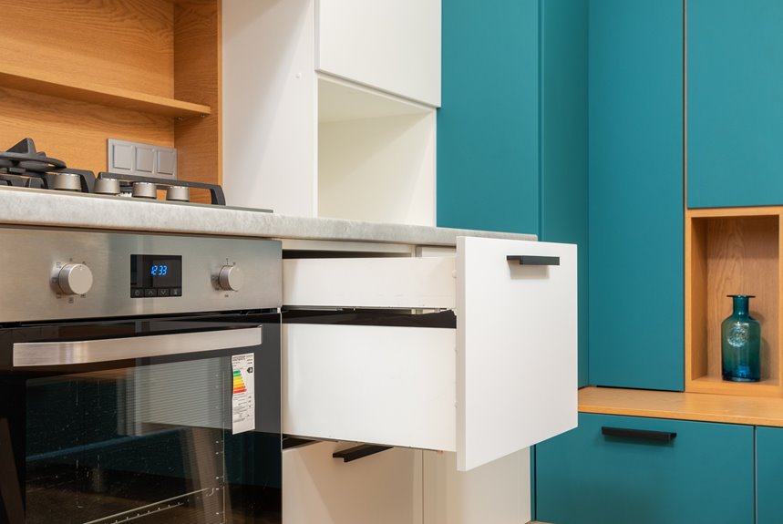 clean greasy kitchen cabinets fast