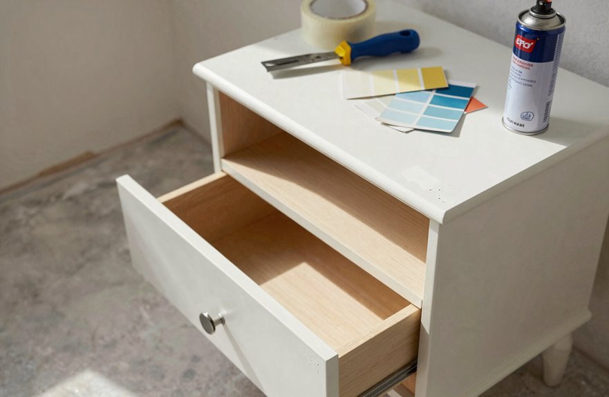 clear workspace disassemble label hardware