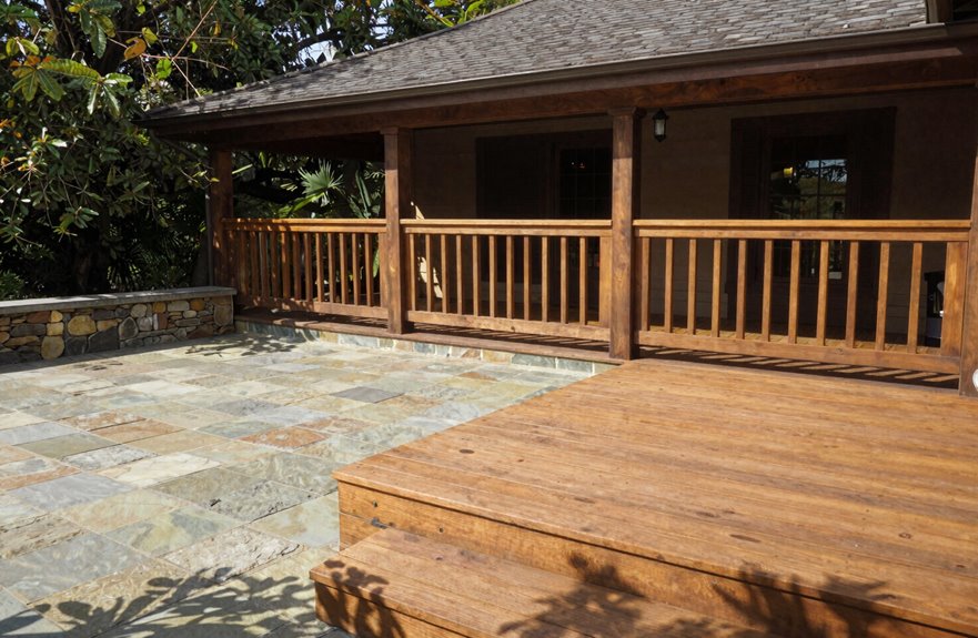 Deck vs Porch vs Patio: Which Should You Choose? 2 decks rise patios lay porches welcome