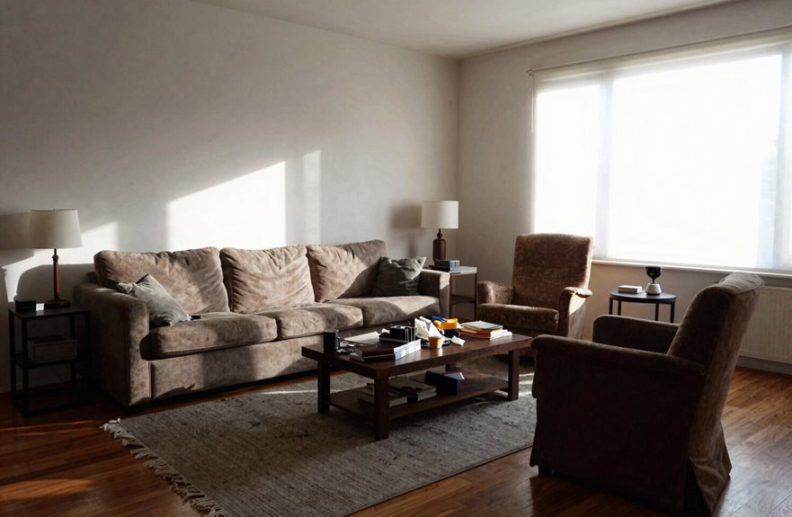 Living Room Furniture Placement Mistakes to Avoid 3 floating away from walls creates welcoming flow
